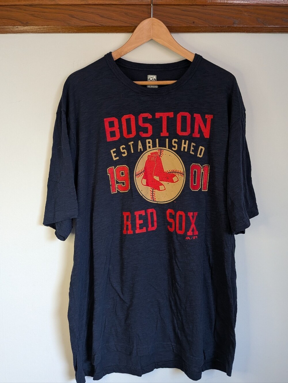 Boston Red Sox Cooperstown Collection T-Shirt Adult 2XL Baseball MLB Fenway Park